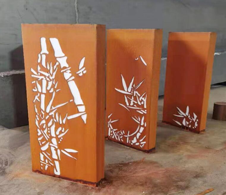 湖里锈钢板灯箱